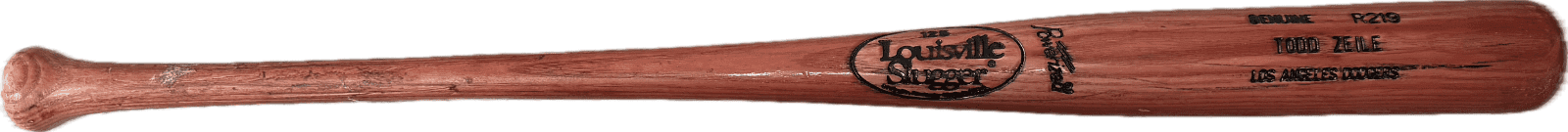 Todd Zeile Game Used Cracked Louisville Slugger Bat Genuine R219 LA Dodgers Bat 85481964, Los Angeles Dodgers, supplier stock photo