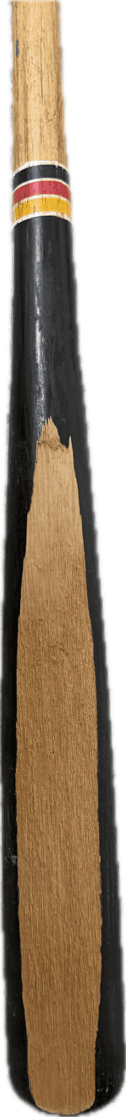 Lenny Harris Cracked Game Used Cooper Pro 100 Bat Bat lenny-harris-cracked-game-used-cooper, Chicago Cubs, view 3, supplier stock photo