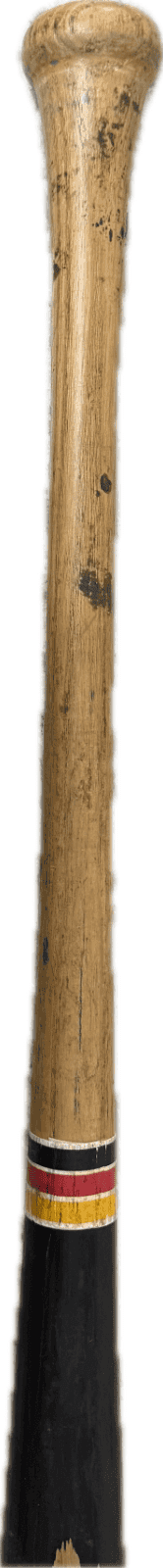 Lenny Harris Cracked Game Used Cooper Pro 100 Bat Bat lenny-harris-cracked-game-used-cooper, Chicago Cubs, view 4, supplier stock photo