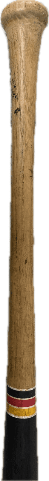 Lenny Harris Cracked Game Used Cooper Pro 100 Bat Bat lenny-harris-cracked-game-used-cooper, Chicago Cubs, view 5, supplier stock photo
