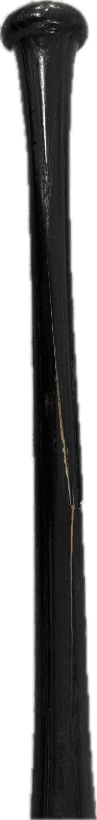Reggie Sanders Game Used Cracked Louisville Slugger Model Bat Cincinnati Reds Bat reggie-sanders-game-used-cracked-louisville, Cincinnati Reds, view 3, supplier stock photo