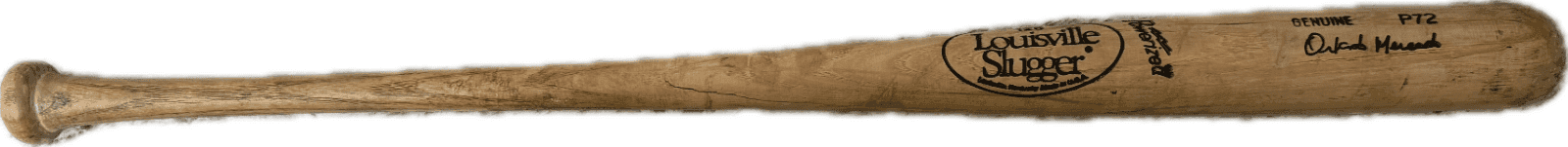Orlando Mercado Game Used Cracked Louisville Slugger P72 Model Bat Bat orlando-mercado-game-used-cracked-louisville, supplier stock photo