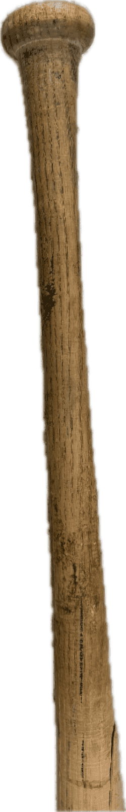 Orlando Mercado Game Used Cracked Louisville Slugger P72 Model Bat Bat orlando-mercado-game-used-cracked-louisville, view 5, supplier stock photo