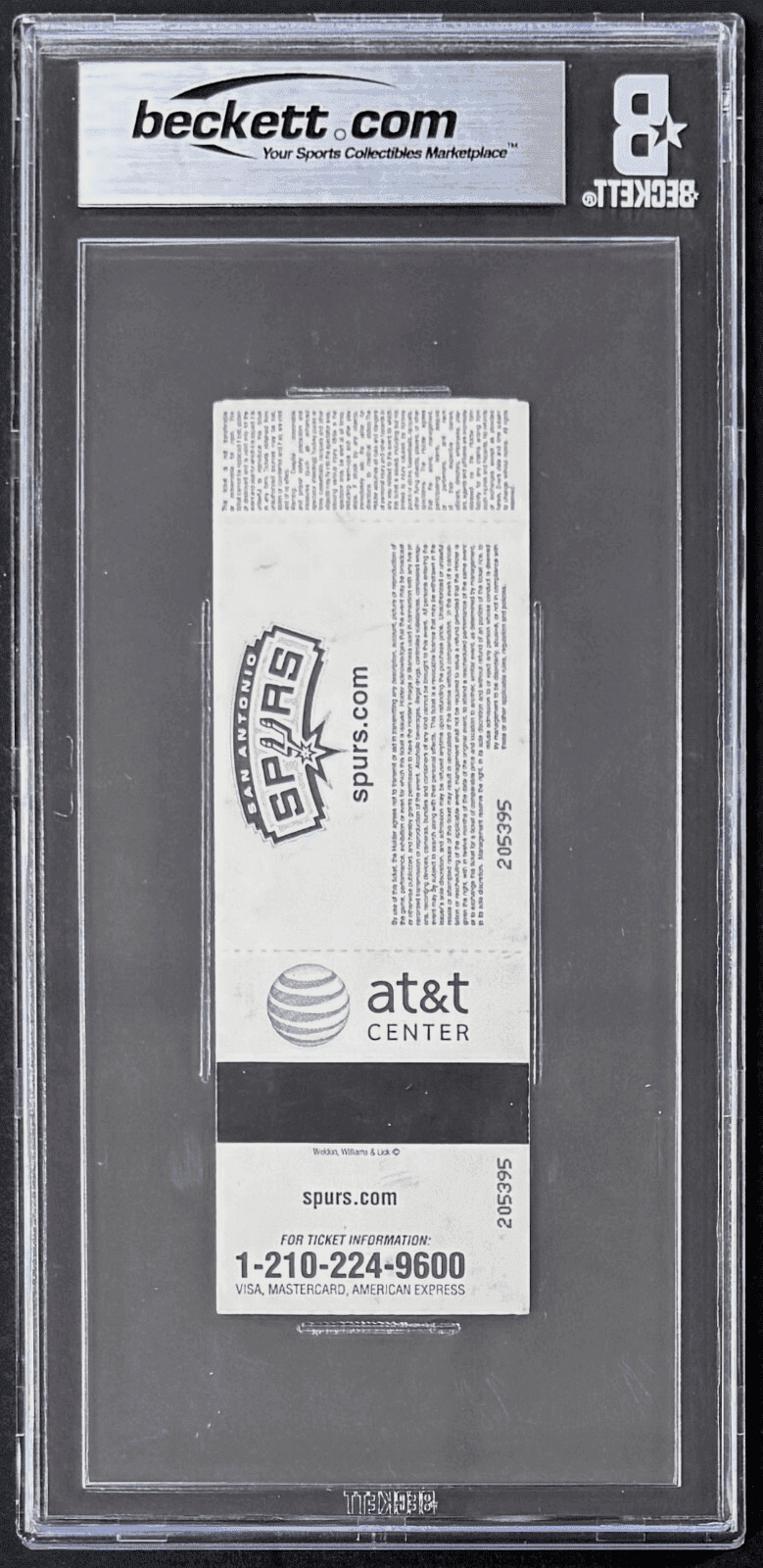 Undertaker Signed 2007 WWE Royal Rumble Ticket Beckett Taker Wins Royal Rumble Undertaker Ticket Stub undertaker-2007-wwe-royal-rumble-taker, view 3, supplier stock photo