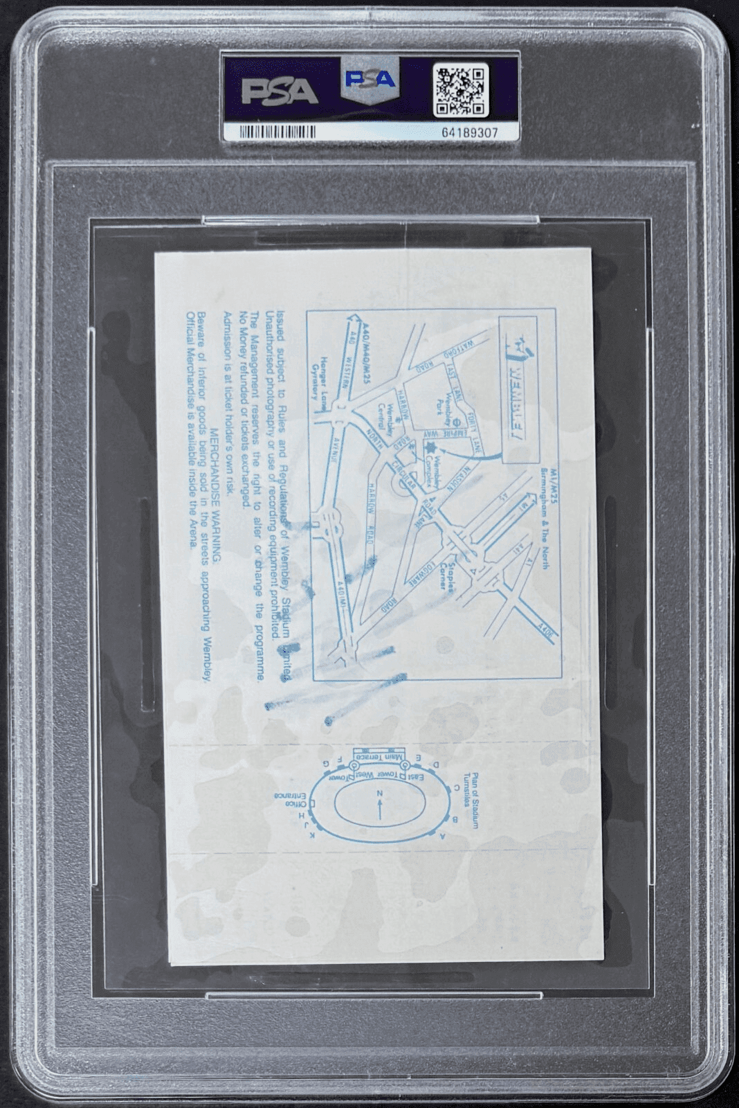 Mike Tyson Signed 1988 vs Frank Bruno Full Phantom Ticket PSA Fight Rescheduled Mike Tyson Ticket Stub mike-tyson-1988-vs-frank-bruno, view 3, supplier stock photo