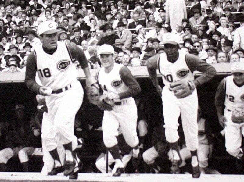 Pete Rose Signed Cincinnati Reds MLB Debut Ticket Stub 4-8-63 BAS 7 NM 16019188 Pete Rose Ticket Stub 16019188, Cincinnati Reds, view 3, supplier stock photo