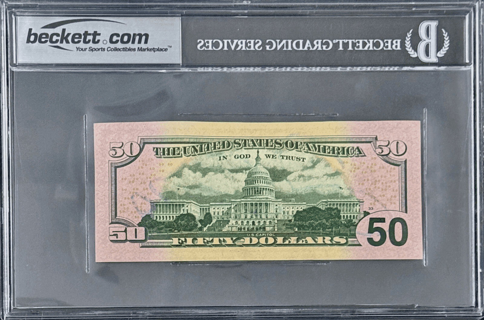 Floyd Mayweather Jr. Signed Currency $50 Bill Beckett 15334745 Auto 10 Floyd Mayweather Jr. Ticket Stub 15334745, view 2, supplier stock photo