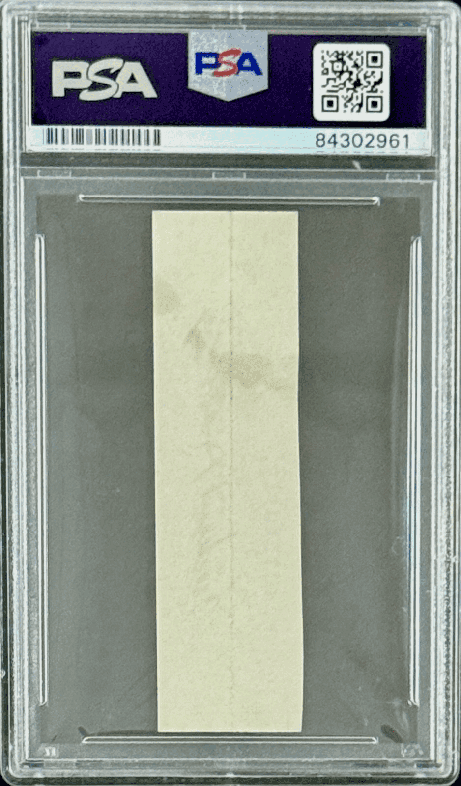 President Herbert Hoover Signed Autographed Business Card PSA 84302961 NM-MMT 8 President Herbert Hoover Card 84302961, view 3, supplier stock photo