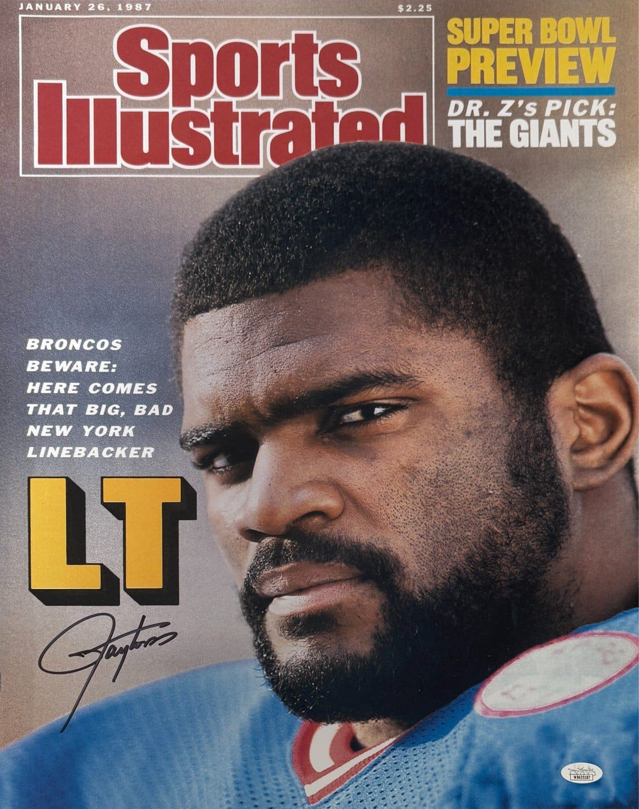 Lawrence Taylor Signed Autographed 16×20 Photo JSA Auth New York Giants #3 SI Lawrence Taylor Photo 16x20-lawrence-taylor-16-20-auth-3, New York Giants, supplier stock photo