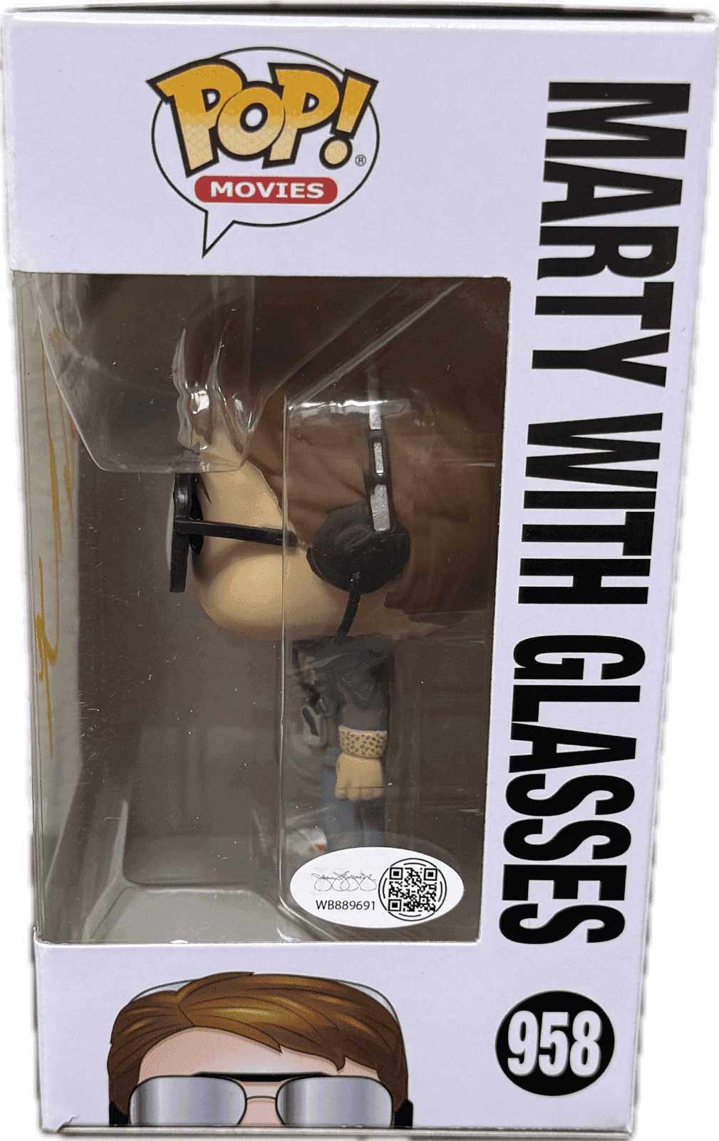 Michael J Fox Marty McFly Signed Back to The Future POP Figure JSA 958 Yellow Michael J. Fox Other michael-fox-marty-mcfly-back-future, view 4, supplier stock photo