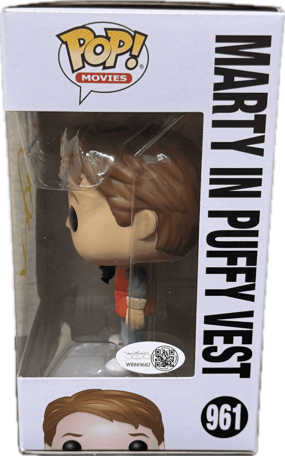 Michael J Fox Marty McFly Signed Back to The Future POP Figure 961 JSA Yellow Michael J. Fox Other michael-fox-marty-mcfly-back-future, view 3, supplier stock photo
