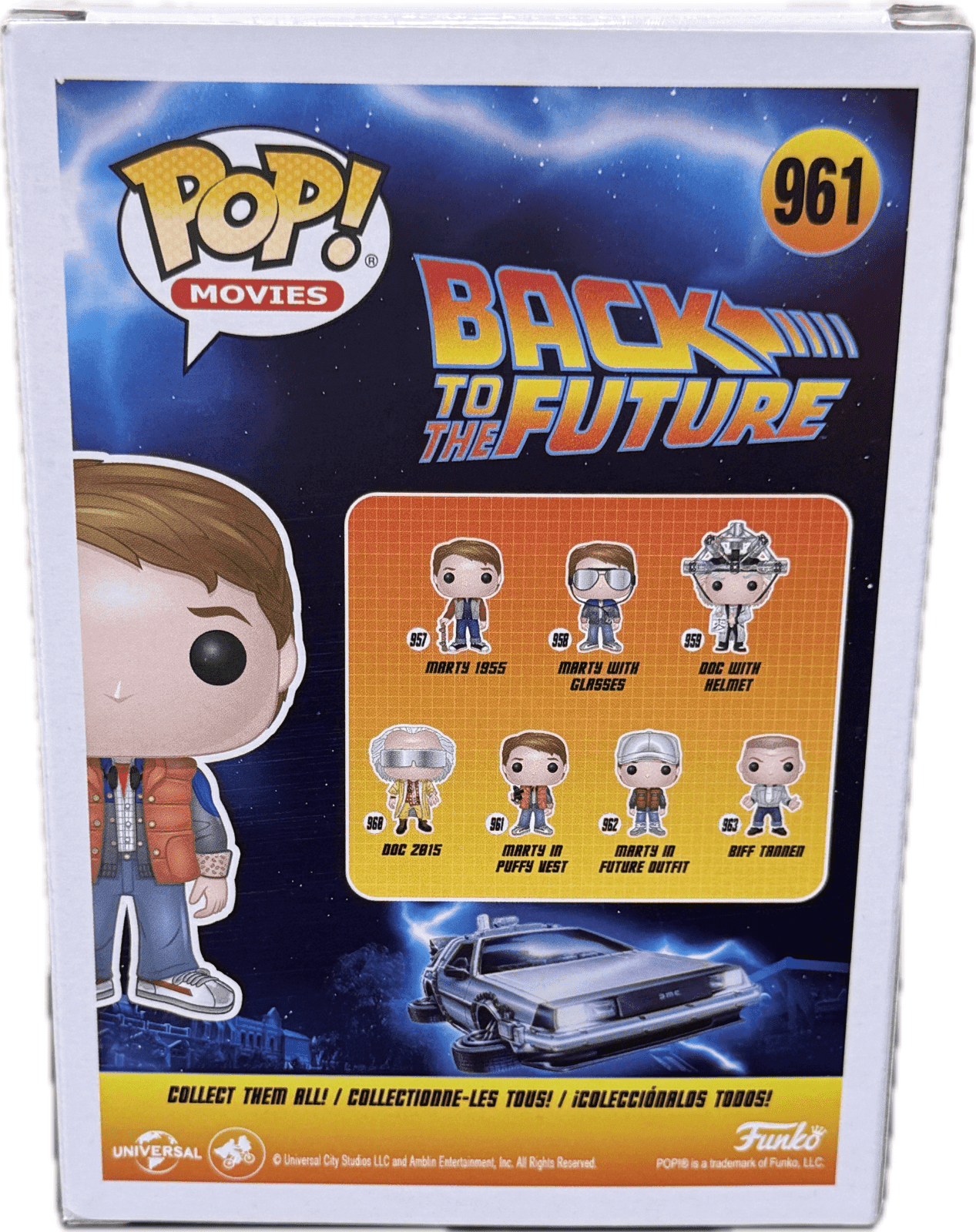 Michael J Fox Marty McFly Signed Back to The Future POP Figure 961 JSA Blue Michael J. Fox Other michael-fox-marty-mcfly-back-future, view 5, supplier stock photo