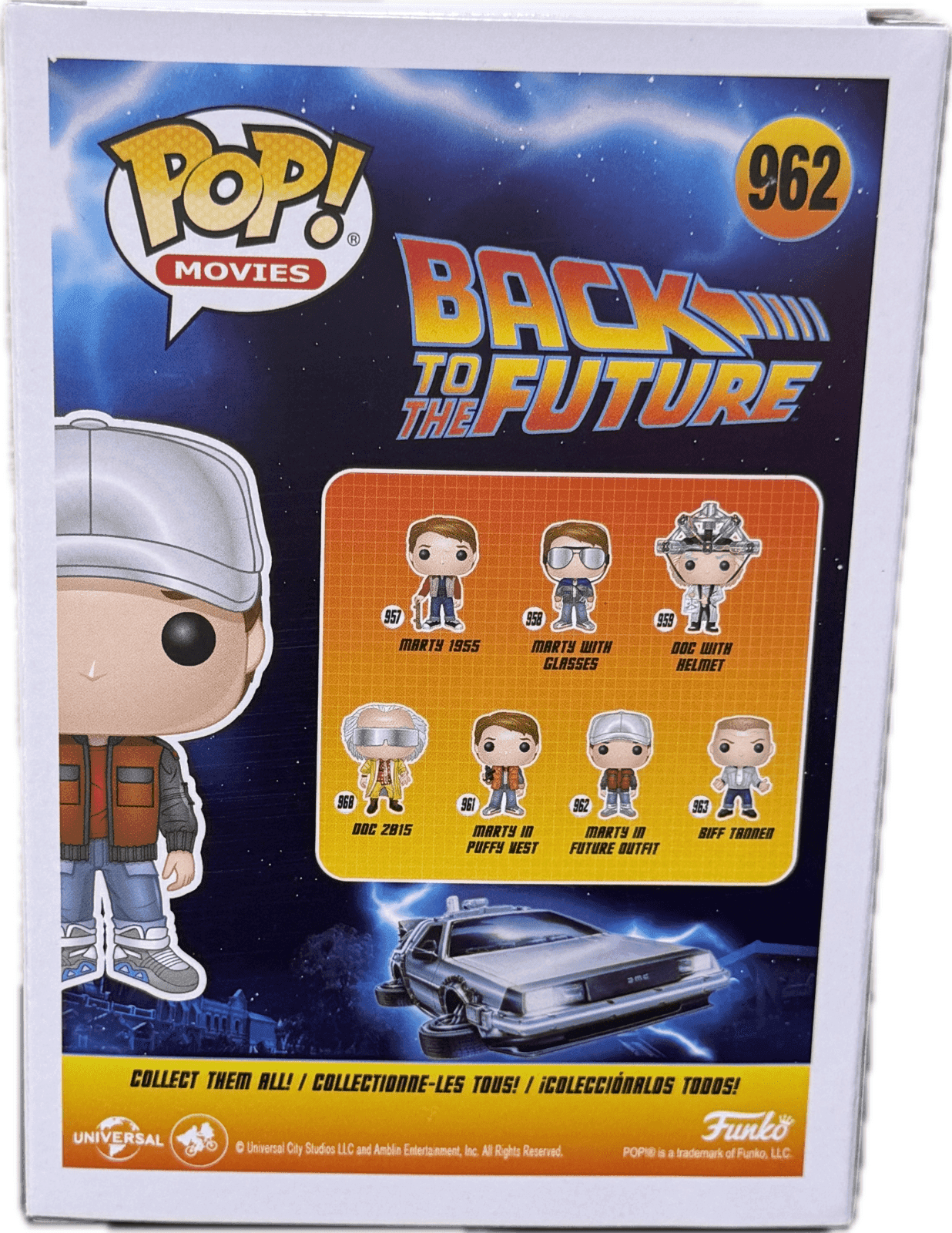 Michael J Fox Marty McFly Signed Back to The Future POP Figure 962 JSA Yellow Michael J. Fox Other michael-fox-marty-mcfly-back-future, view 3, supplier stock photo