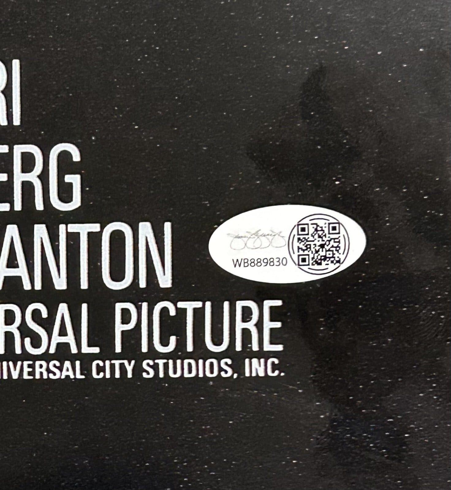 Michael J. Fox & Christopher Lloyd Back To The Future II 24×36 Movie Poster JSA Michael J. Fox Other 24x36-michael-fox-christopher-lloyd-back-future, view 4, supplier stock photo
