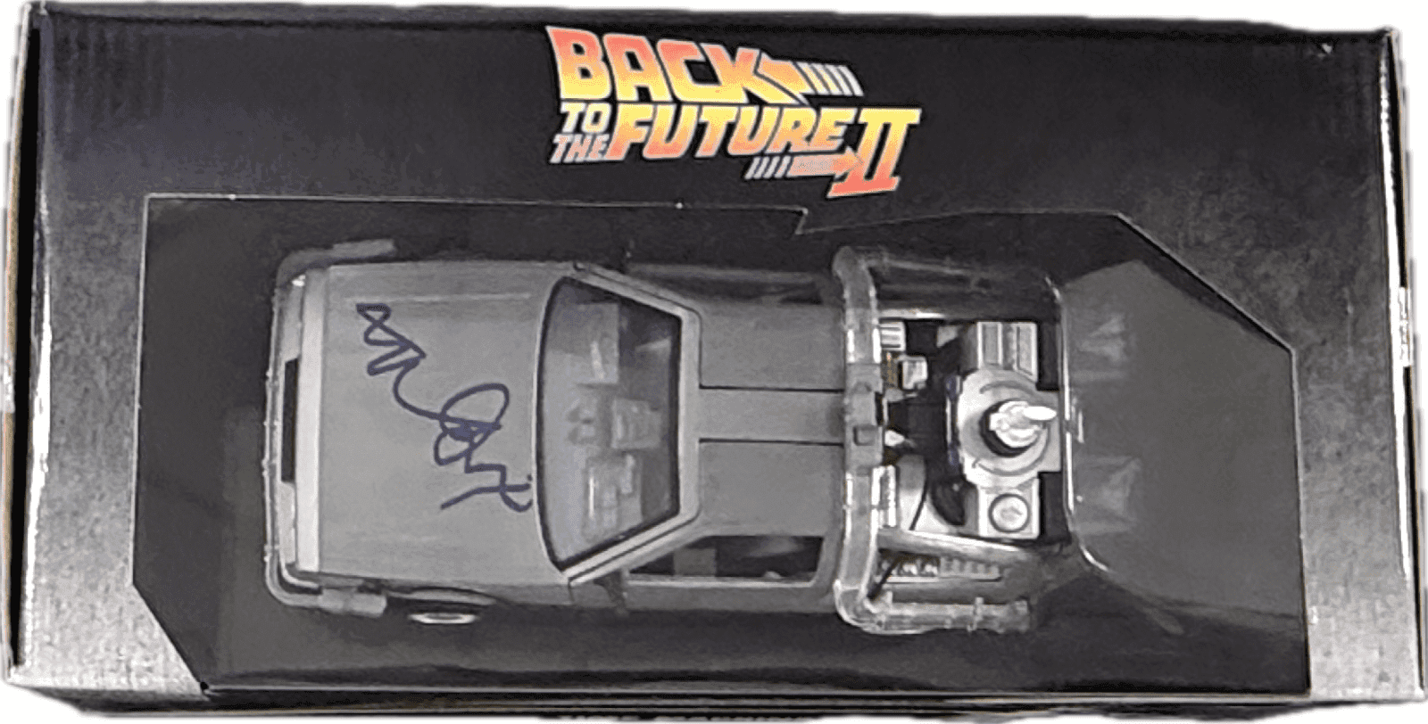 Michael J. Fox Signed Marty McFly Back to the Future DeLorean Diecast Car JSA Michael J. Fox Other michael-fox-marty-mcfly-back-future, view 3, supplier stock photo