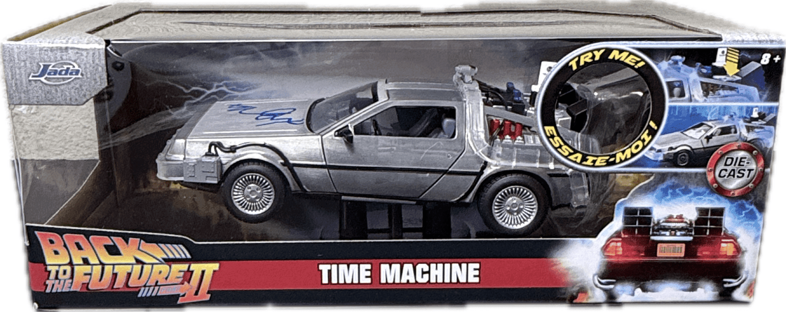 Michael J. Fox Signed Marty McFly Back to the Future DeLorean Diecast Car JSA Michael J. Fox Other michael-fox-marty-mcfly-back-future, view 4, supplier stock photo