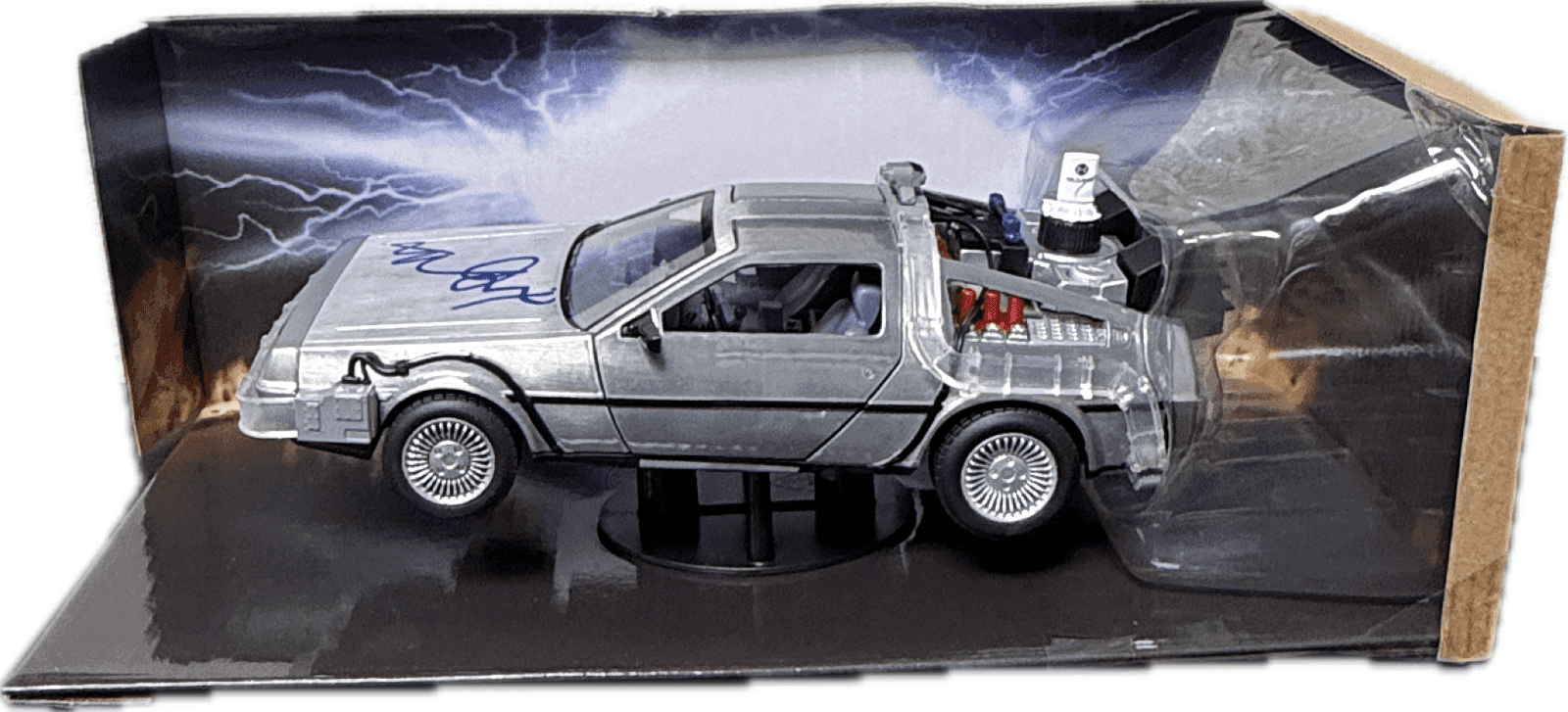 Michael J. Fox Signed Marty McFly Back to the Future DeLorean Diecast Car JSA Michael J. Fox Other michael-fox-marty-mcfly-back-future, supplier stock photo