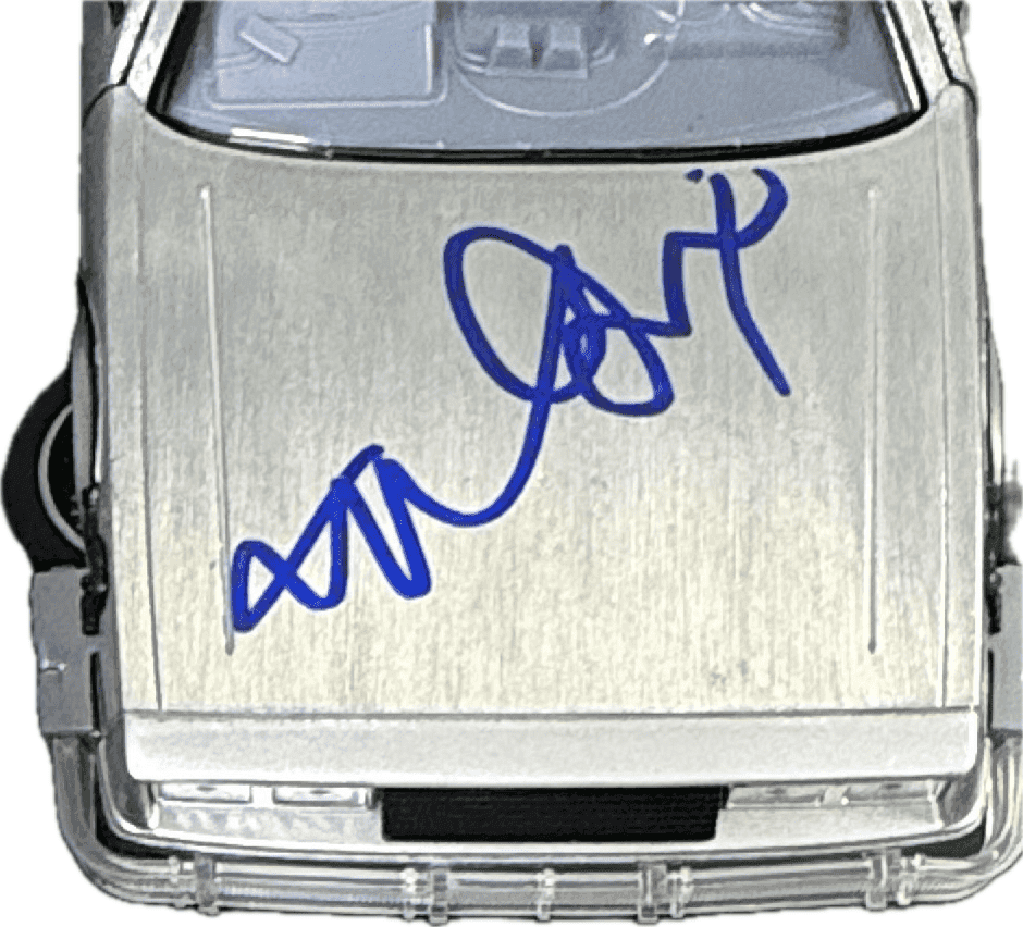 Michael J. Fox Signed Marty McFly Back to the Future DeLorean Diecast Car JSA Michael J. Fox Other michael-fox-marty-mcfly-back-future, view 2, supplier stock photo