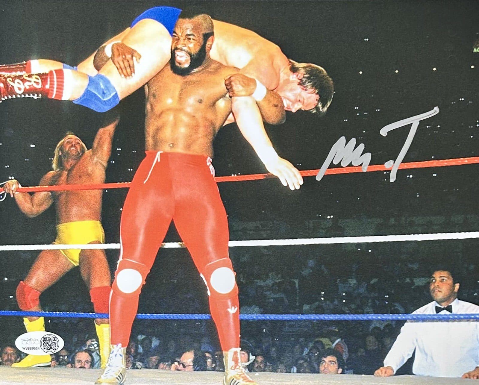 Mr. T Signed Autographed 8×10 Photo JSA Authenticated WWE WrestleMania 1 A Mr. T Photo 8x10-mr-8-10-wwe-wrestlemania-1, supplier stock photo