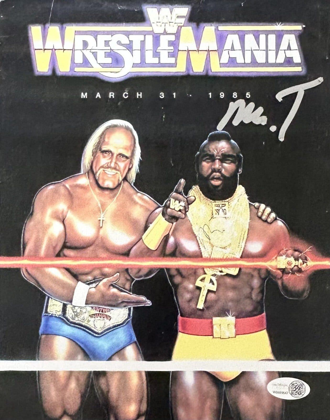 Mr. T Signed Autographed 8×10 Photo JSA Authenticated WWE WrestleMania 1 B Mr. T Photo 8x10-mr-8-10-wwe-wrestlemania-1, supplier stock photo