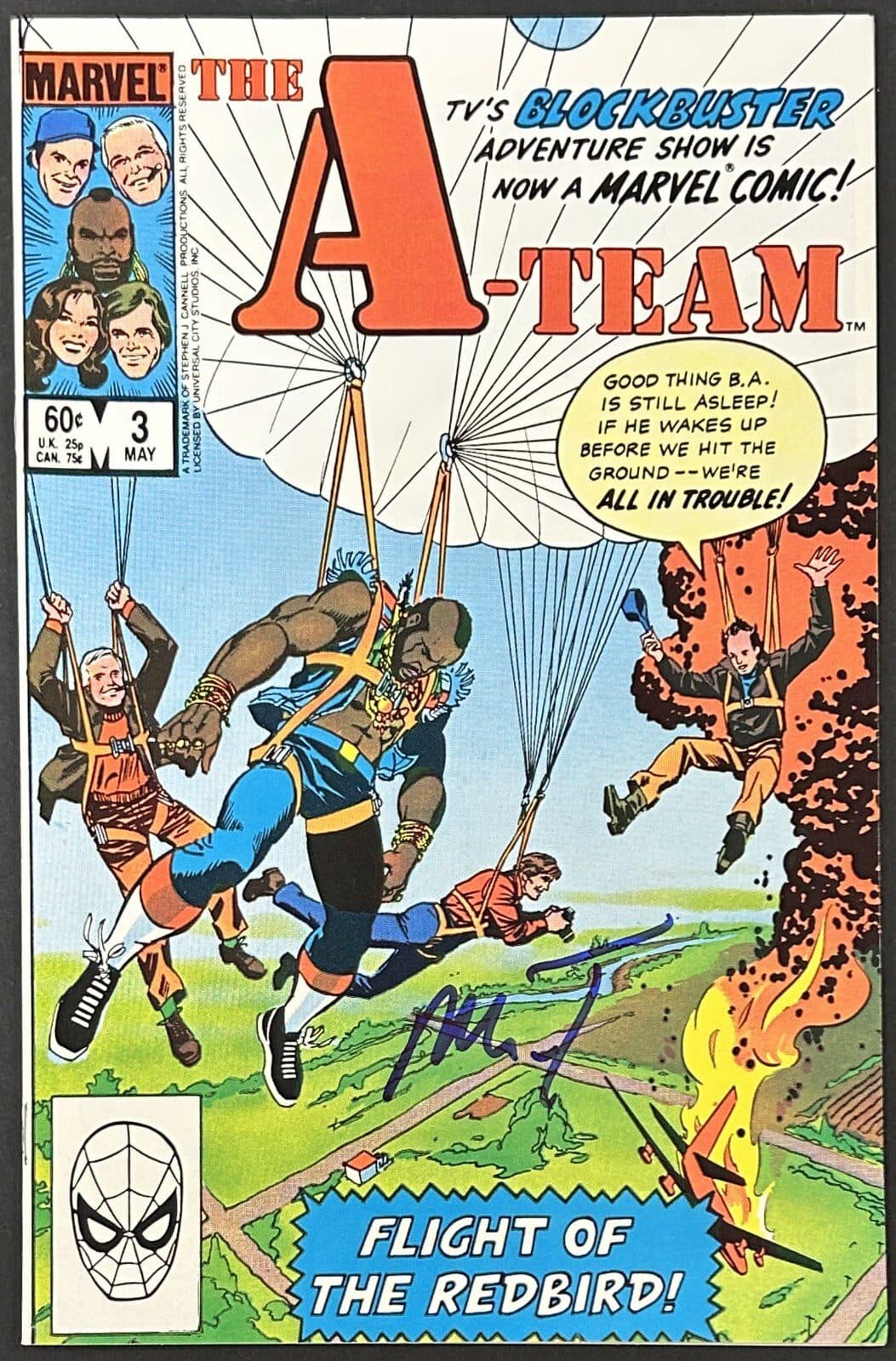 Mr. T Signed Autographed Original Marvel The A-Team Comic Book JSA WB889617 Mr. T Other wb889617, supplier stock photo