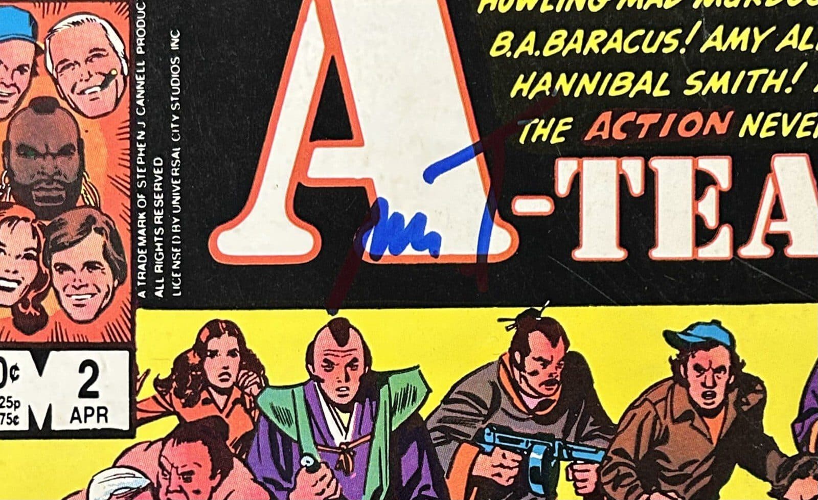 Mr. T Signed Autographed Original Marvel The A-Team Comic Book JSA WB889610 Mr. T Other wb889610, view 2, supplier stock photo