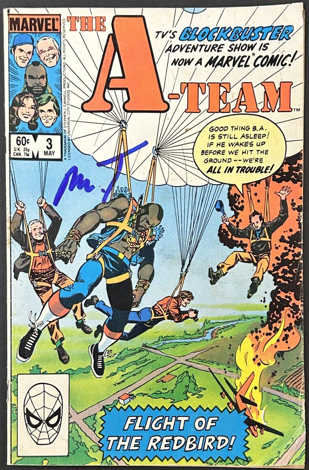 Mr. T Signed Autographed Original Marvel The A-Team Comic Book JSA WB889616 Mr. T Other wb889616, supplier stock photo