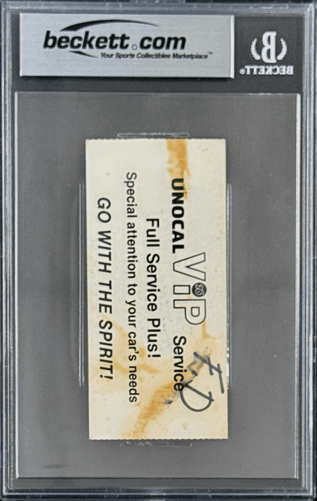 Clyde Drexler Signed 1987 NBA Western First Round Ticket Stub Beckett vs Rockets Clyde Drexler Ticket Stub clyde-drexler-1987-nba-western-first, Portland Trail Blazers, view 2, supplier stock photo