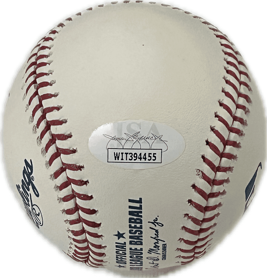 Al Pacino Signed Autographed OML Baseball JSA Authenticated Scarface Godfather Al Pacino Ball al-pacino-oml-baseball-scarface-godfather, view 2, supplier stock photo