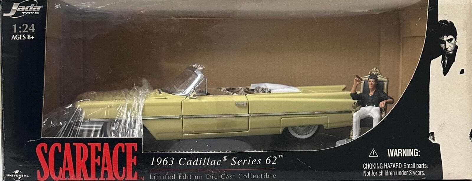 Al Pacino Signed 1963 Cadillac Series 62 1:24 Die Cast Car JSA Scarface Al Pacino Other al-pacino-1963-cadillac-series-62, view 2, supplier stock photo