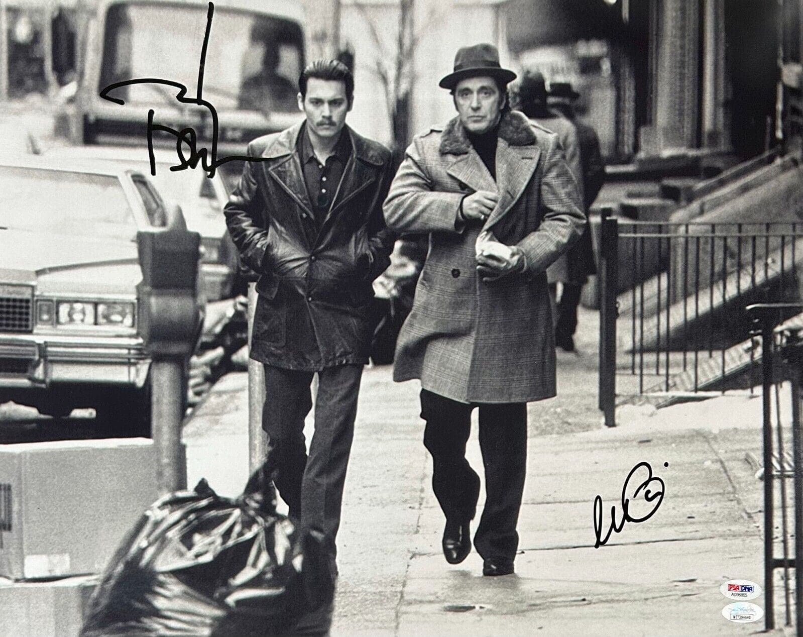 Al Pacino & Johnny Depp Signed Autographed 16×20 Photo JSA & PSA Donnie Brasco Al Pacino Photo 16x20-al-pacino-johnny-depp-16-20, supplier stock photo