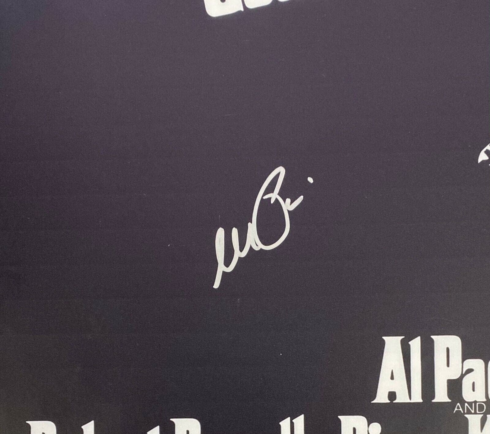 Al Pacino Michael Corleone Signed Autographed Godfather 2 Movie Poster 27×40 JSA Al Pacino Other 27x40-al-pacino-michael-corleone-godfather-2, view 2, supplier stock photo