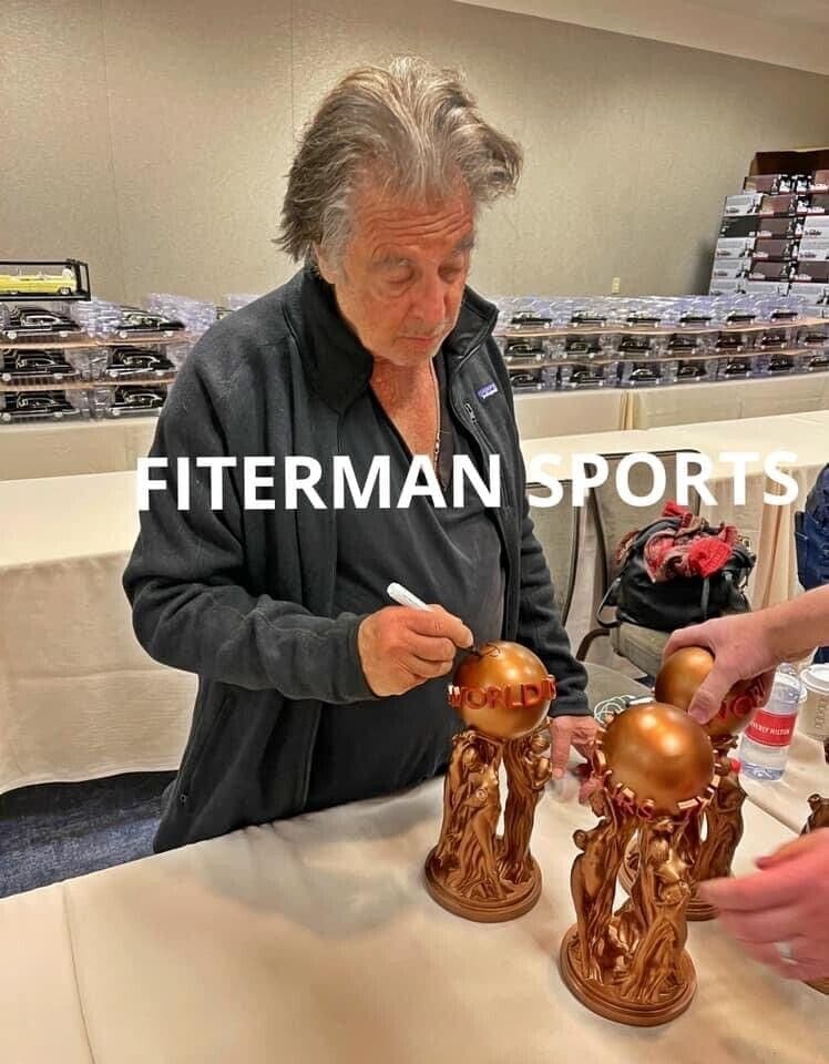 Al Pacino Signed Autographed The World is Yours Statue JSA Authentic Scarface Al Pacino Other al-pacino-world-is-yours-statue, view 4, supplier stock photo