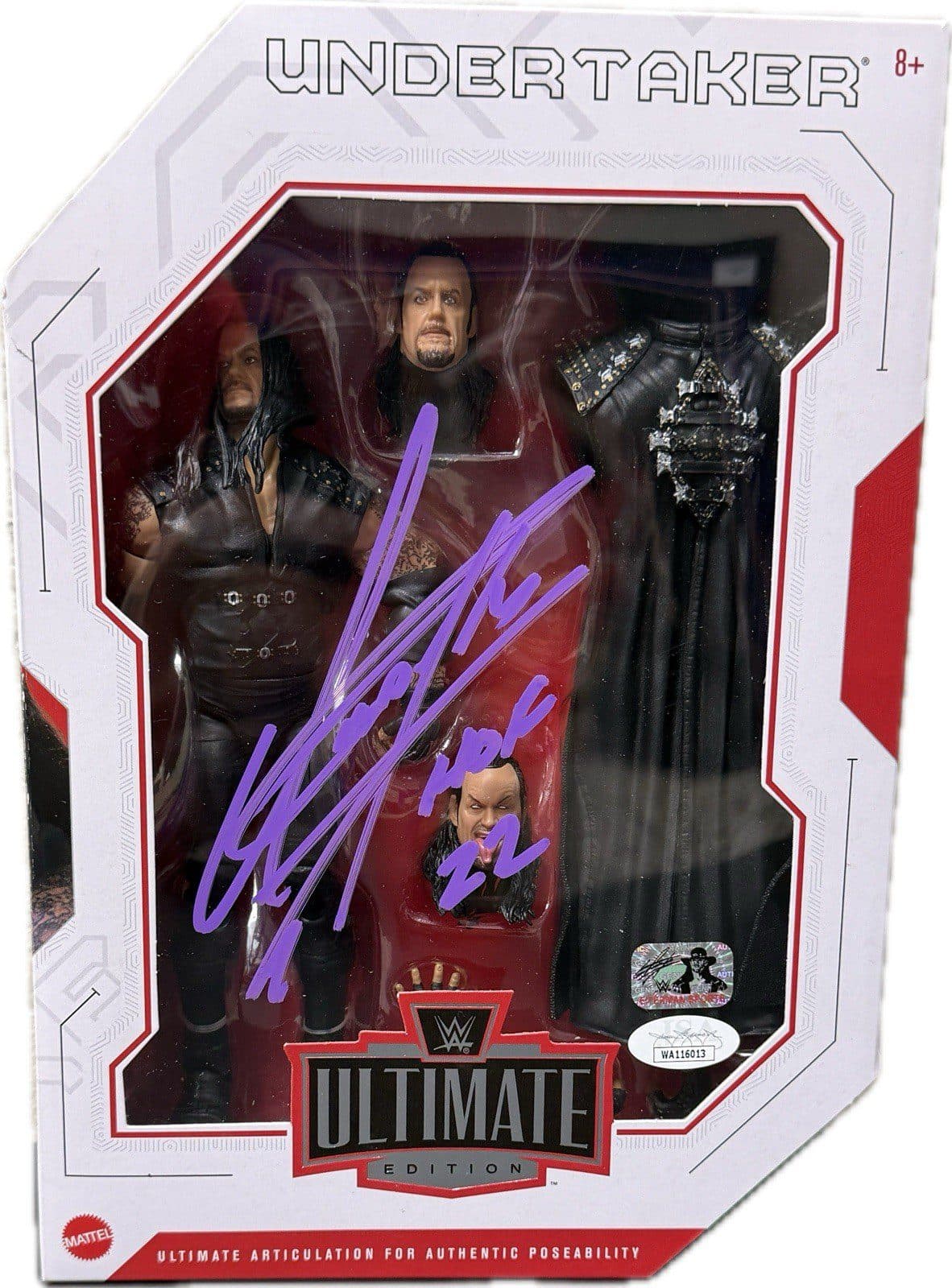 Undertaker Signed Autographed Ultimate Action Figure JSA Authenticated HOF 22 Undertaker Other undertaker-ultimate-action-figure-hof-22, supplier stock photo