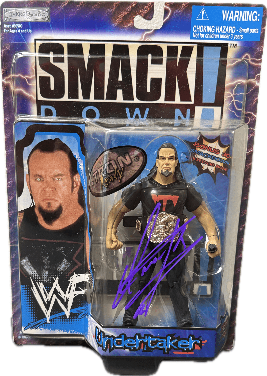 Undertaker Signed Autographed Jacks Pacific Smack Down Action Figure JSA Undertaker Other undertaker-jacks-pacific-smack-down-action, supplier stock photo