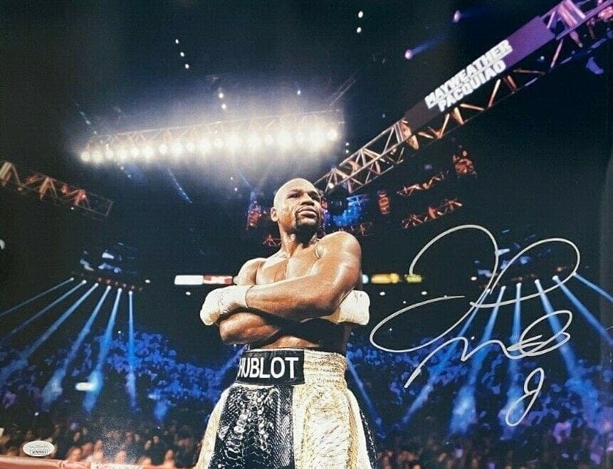 Floyd Mayweather Jr. Signed Autographed 16×20 Photo JSA Authenticated #6 Floyd Mayweather Jr. Photo 16x20-floyd-mayweather-jr-16-20-6, supplier stock photo