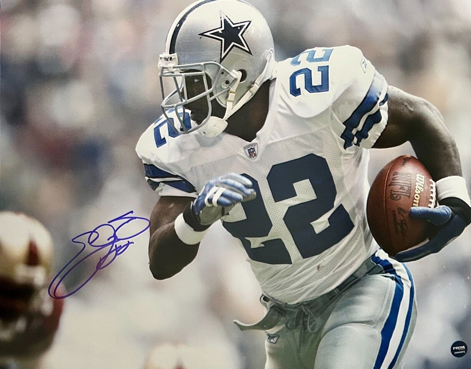 Emmitt Smith Signed Autographed 16×20 Photo Prova Authentic Dallas Cowboys #5 Emmitt Smith Photo 16x20-emmitt-smith-16-20-prova-5, Dallas Cowboys, supplier stock photo