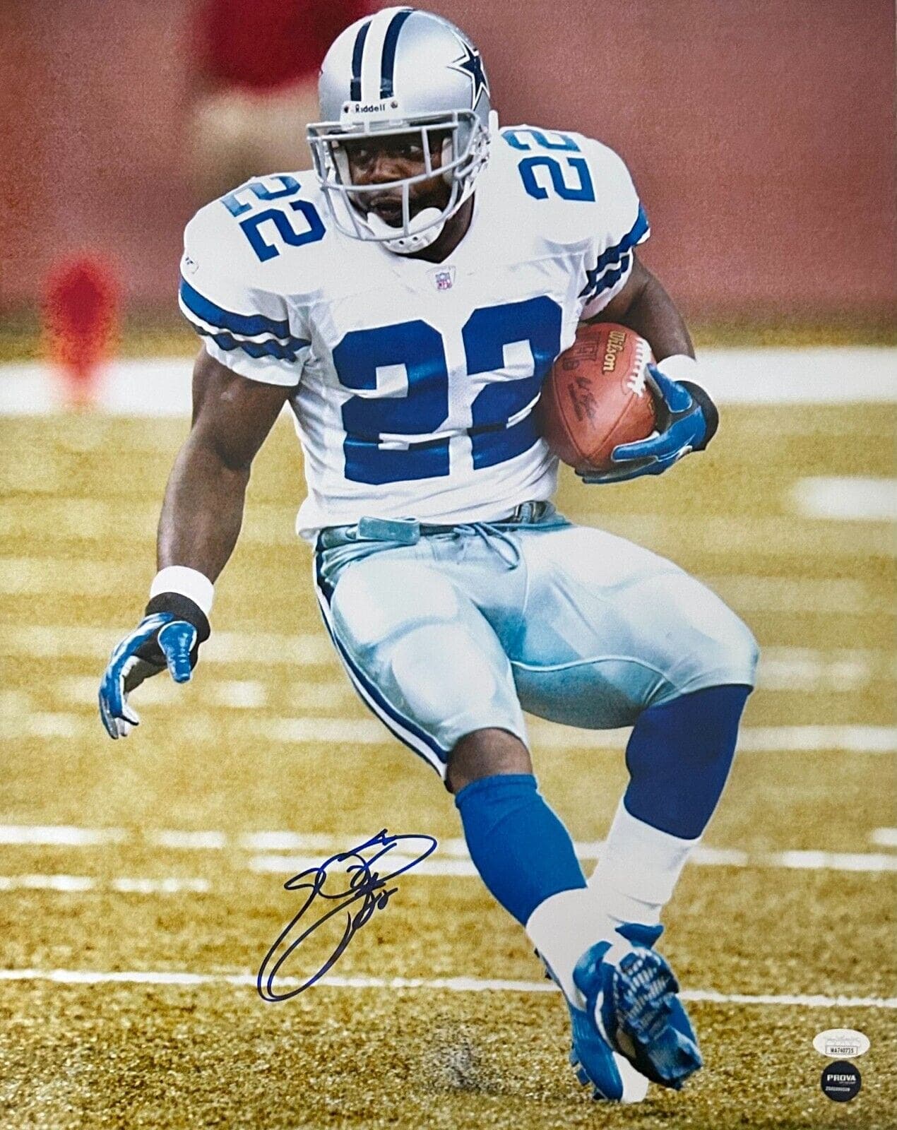 Emmitt Smith Signed Autographed 16×20 Photo JSA and Prova Auth Dallas Cowboys #3 Emmitt Smith Photo 16x20-emmitt-smith-16-20-prova-auth, Dallas Cowboys, supplier stock photo