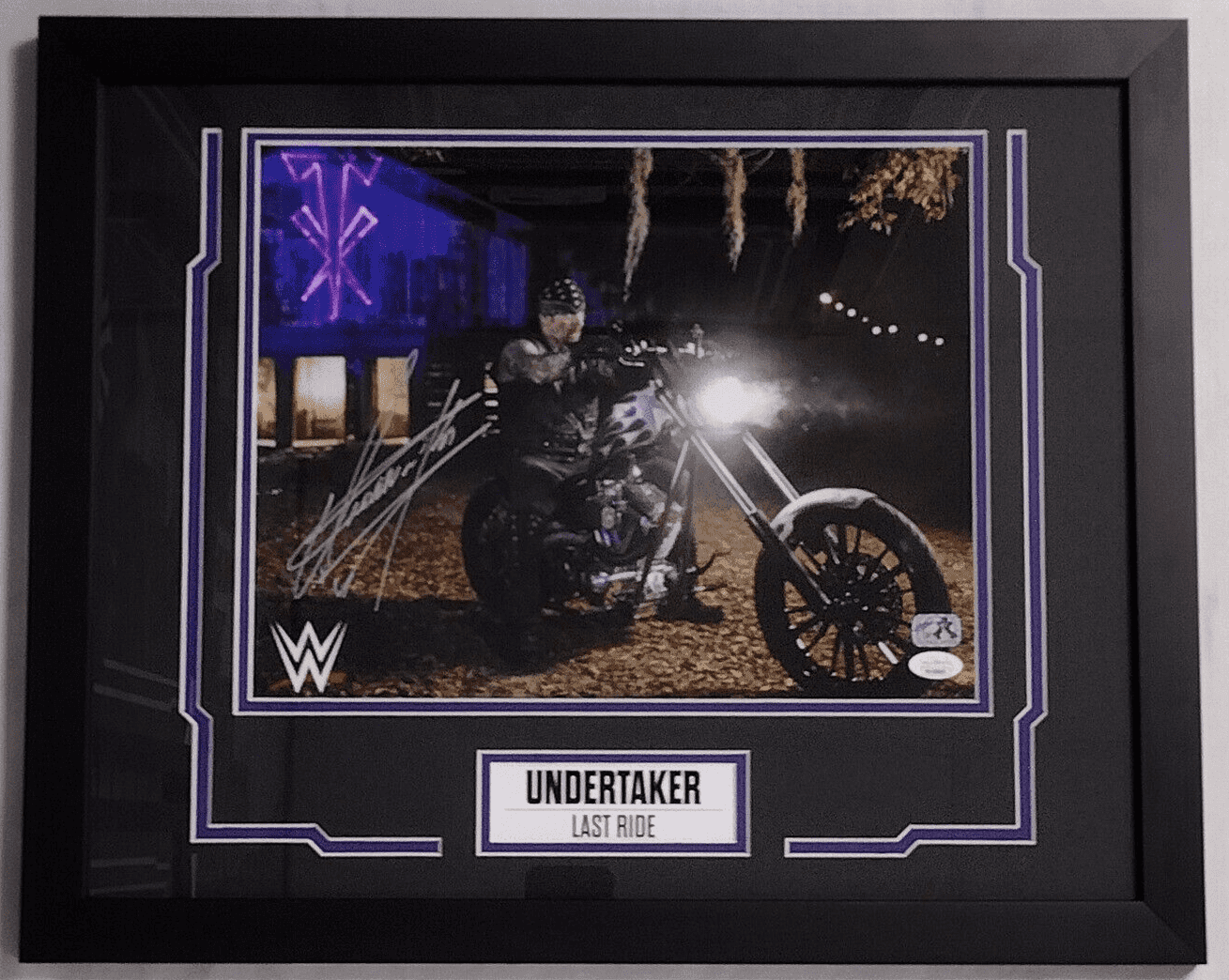 Undertaker Signed Framed 11×14 Photo JSA Authenticated Undertaker Photo 11x14-undertaker-framed-11-14, supplier stock photo