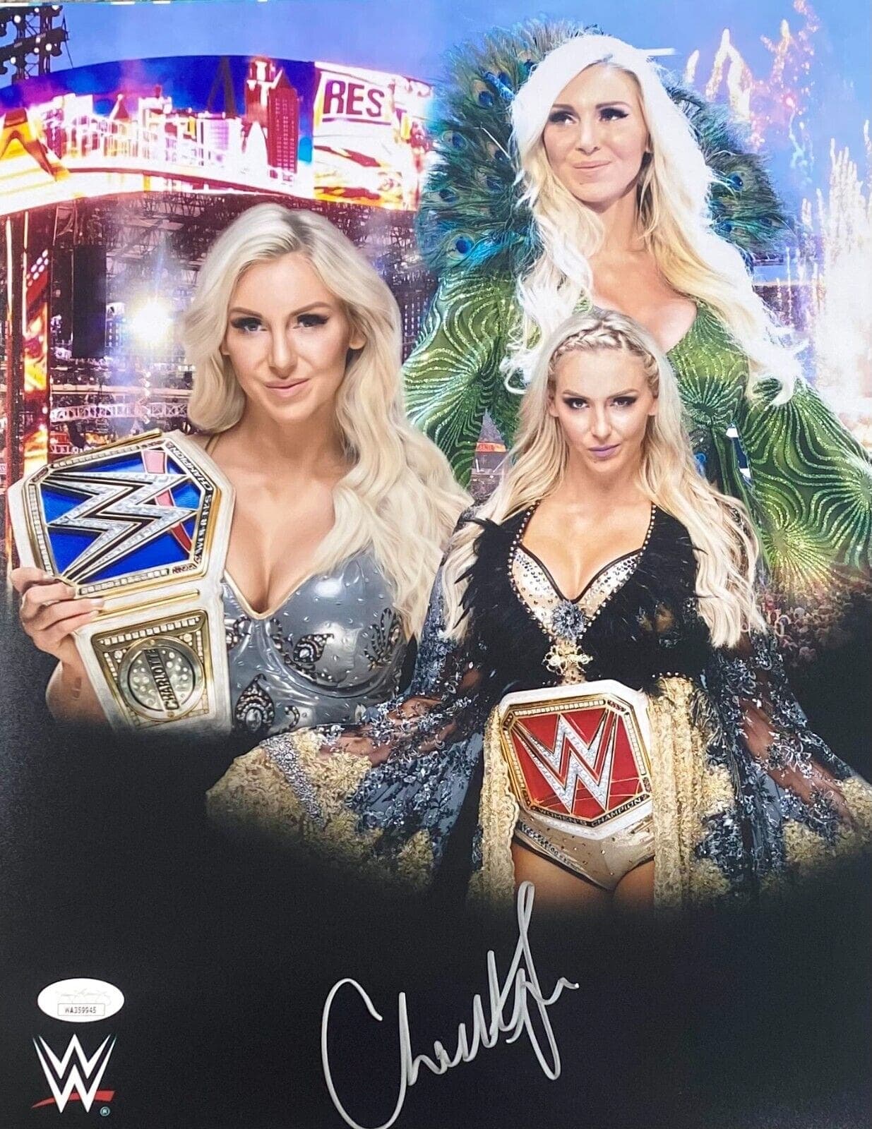Charlotte Flair Signed Autographed 11×14 Photo JSA Authenticated #1 Charlotte Flair Photo 11x14-charlotte-flair-11-14-1, supplier stock photo