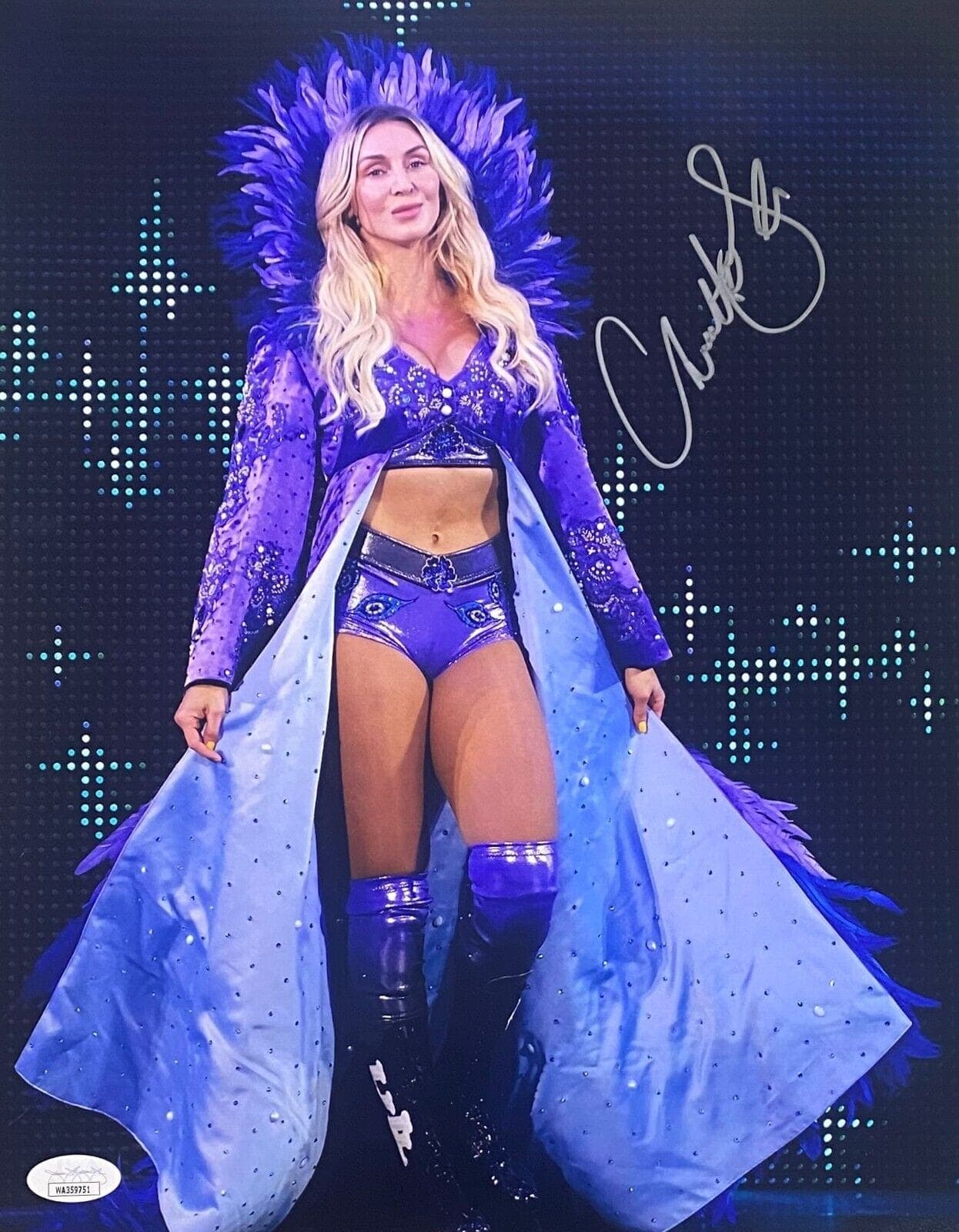 Charlotte Flair Signed Autographed 11×14 Photo JSA Authenticated #5 Charlotte Flair Photo 11x14-charlotte-flair-11-14-5, supplier stock photo