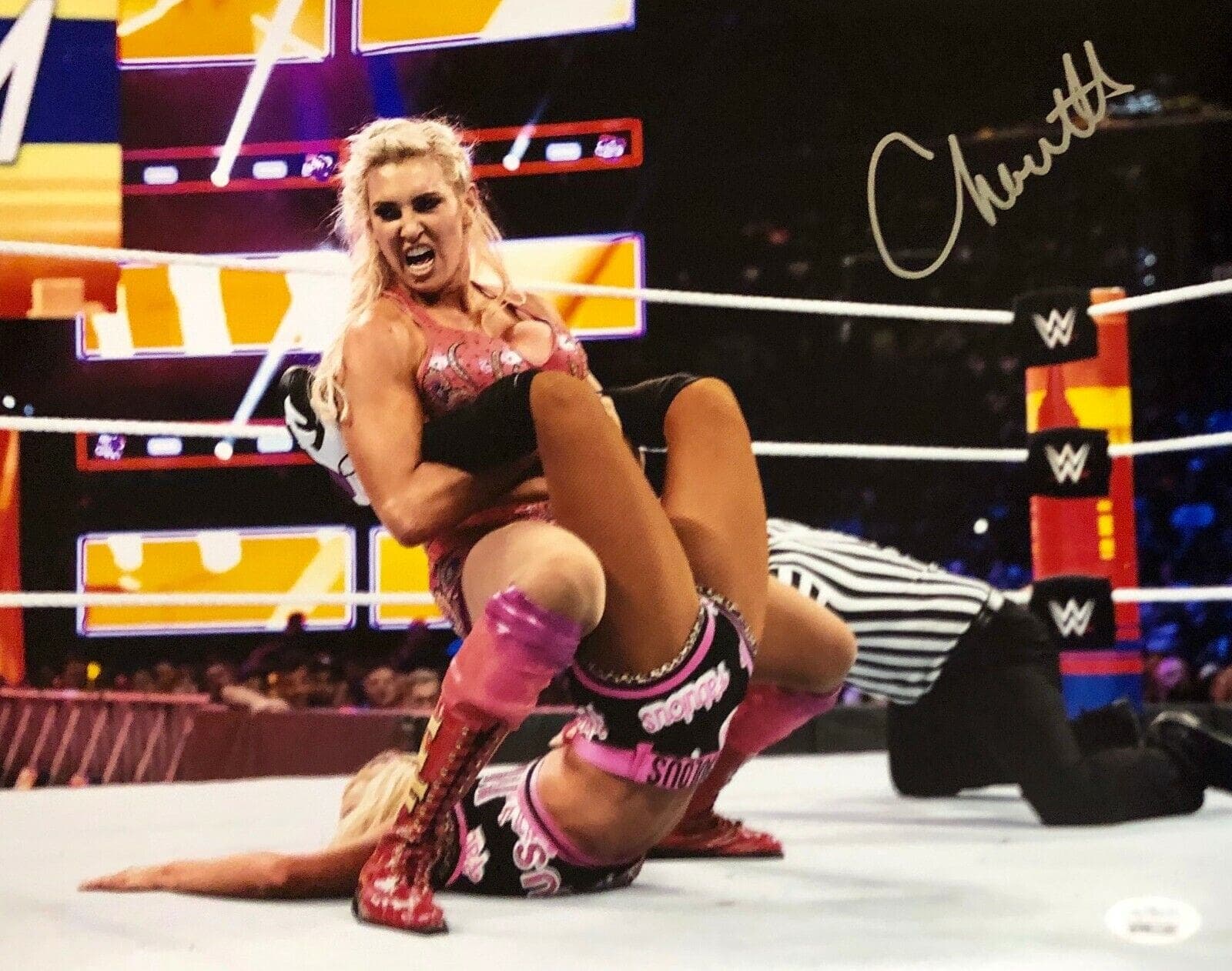 Charlotte Flair “The Queen” Signed Autographed 11×14 Photo JSA Authentic WWE 3 Charlotte Flair Photo 11x14-charlotte-flair-queen-11-14-wwe, supplier stock photo