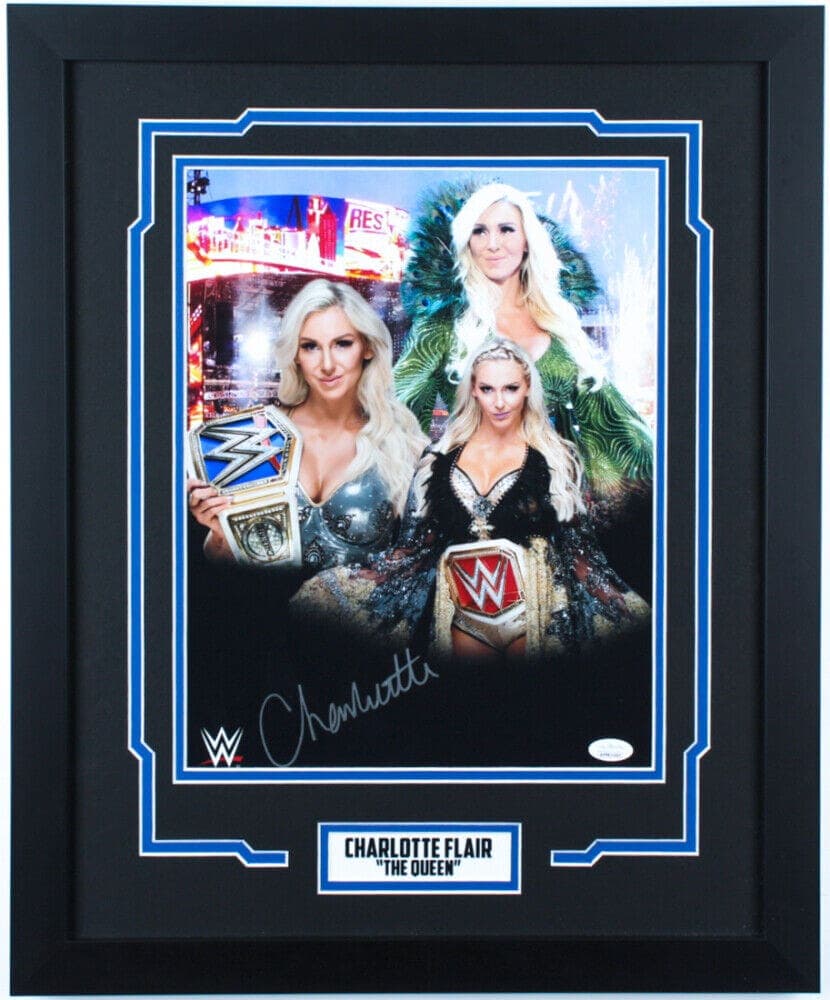 Charlotte Flair Signed Autographed 11×14 Framed Photo JSA 1 The Queen WWE Charlotte Flair Photo 11x14-charlotte-flair-11-14-framed-1, supplier stock photo