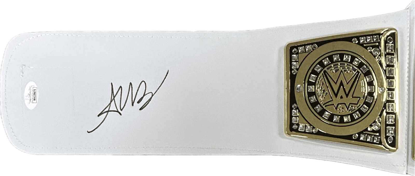 Alexa Bliss Signed Autographed Toy Title Belt JSA Authenticated Blue Alexa Bliss Other alexa-bliss-toy-title-belt-blue, view 2, supplier stock photo