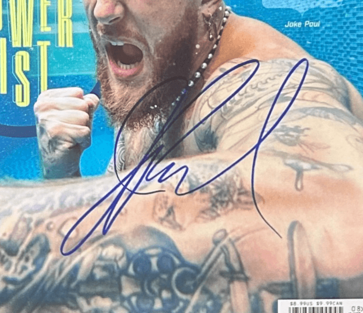 Jake Paul Signed Sports Illustrated Magazine 1st Cover August 2023 CGC 8.0 JSA Jake Paul Other jake-paul-illustrated-magazine-1st-cover, view 2, supplier stock photo