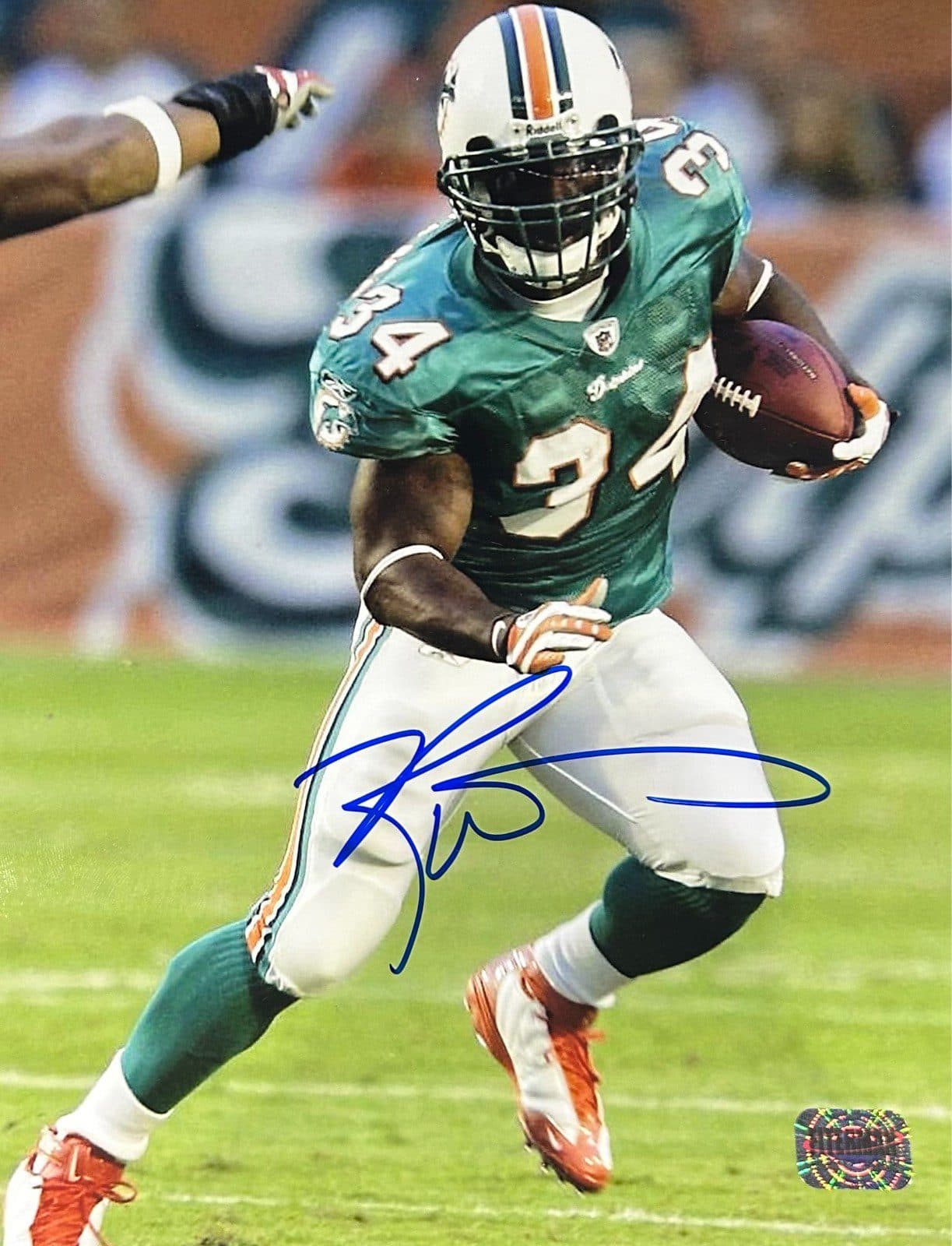 Ricky Williams Signed Autographed 8×10 Photo FSG Authentic Miami Dolphins Ricky Williams Photo 8x10-ricky-williams-8-10-fsg, Miami Dolphins, supplier stock photo