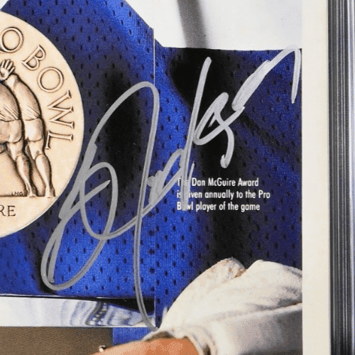Bo Jackson Signed 1990 NFL Pro Bowl Game Program CGC 8.5 JSA Bo Jackson Other bo-jackson-1990-nfl-pro-bowl, Oakland Raiders, view 2, supplier stock photo