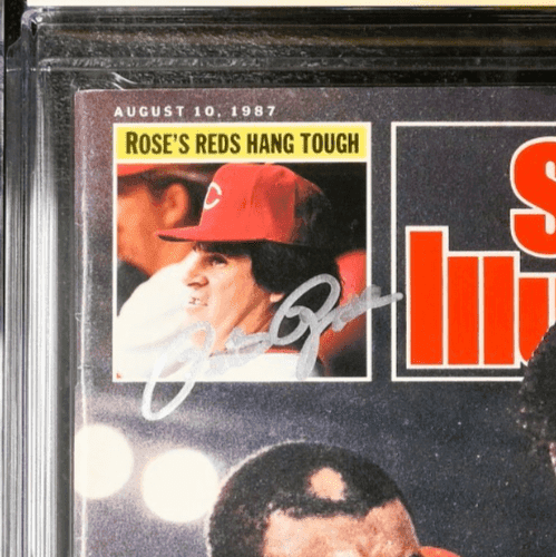 Mike Tyson & Pete Rose Signed Sports Illustrated Magazine 10/10/1987 CGC 6.5 JSA Mike Tyson Other mike-tyson-pete-rose-illustrated-magazine, view 2, supplier stock photo