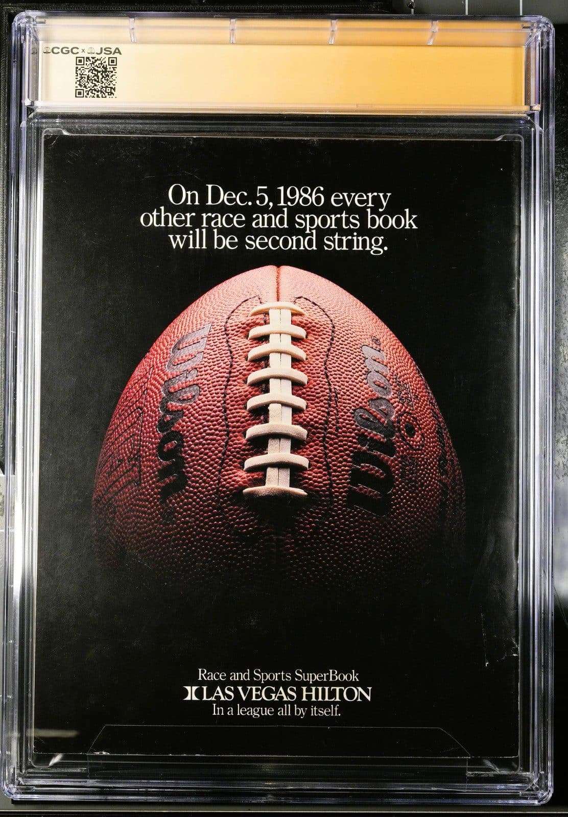 Mike Tyson vs Berbick Signed Program CGC 6.5 JSA Tyson Becomes Youngest Champion Mike Tyson Other mike-tyson-vs-berbick-program-cgc, view 4, supplier stock photo