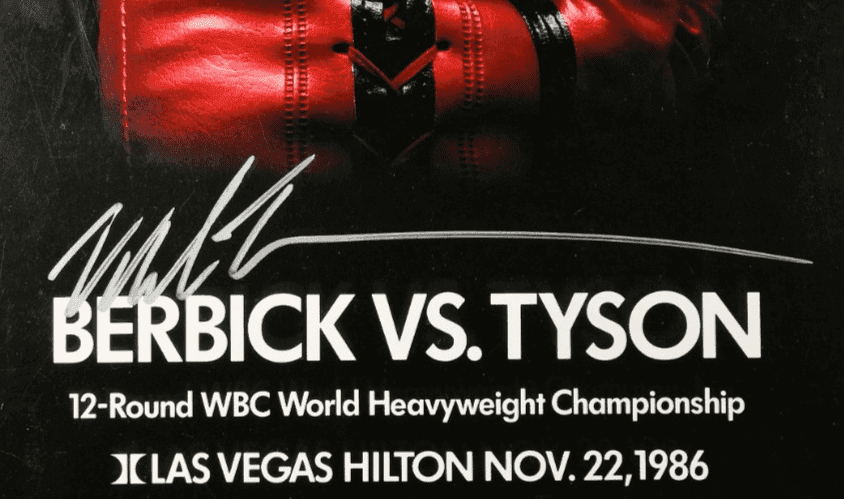Mike Tyson vs Berbick Signed Program CGC 6.5 JSA Tyson Becomes Youngest Champion Mike Tyson Other mike-tyson-vs-berbick-program-cgc, view 2, supplier stock photo